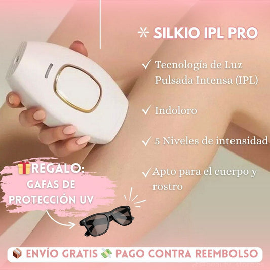 Silkio IPL Pro: Elimina el vello desde casa 50% OFF